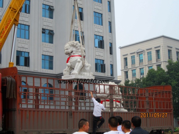 武漢石獅子
