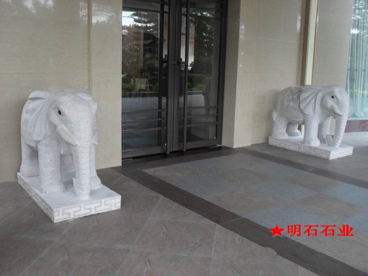 咸寧石雕大象