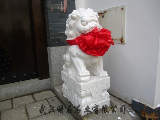 武漢大理石獅子