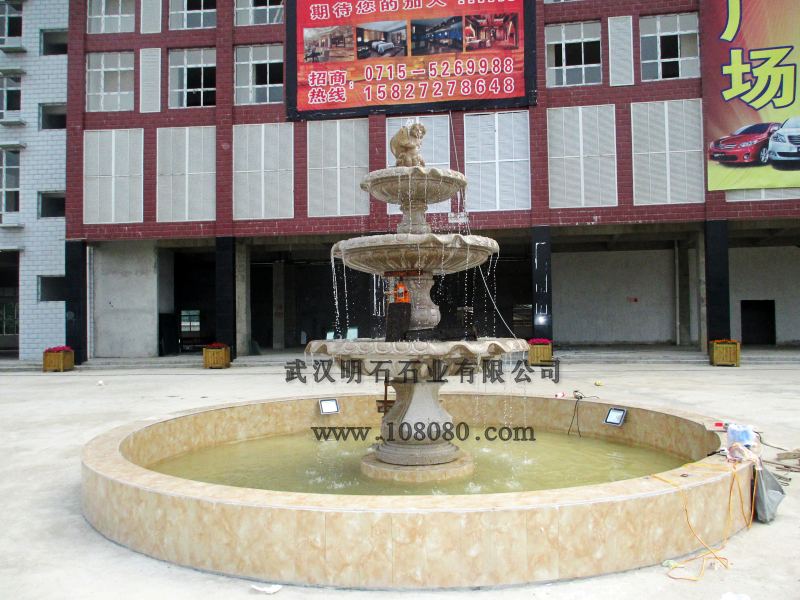 鄂州石雕噴泉